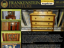 Tablet Screenshot of frankensteinfurniture.net